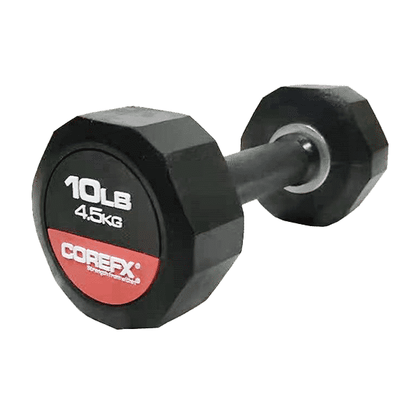 Rubber Dumbbell