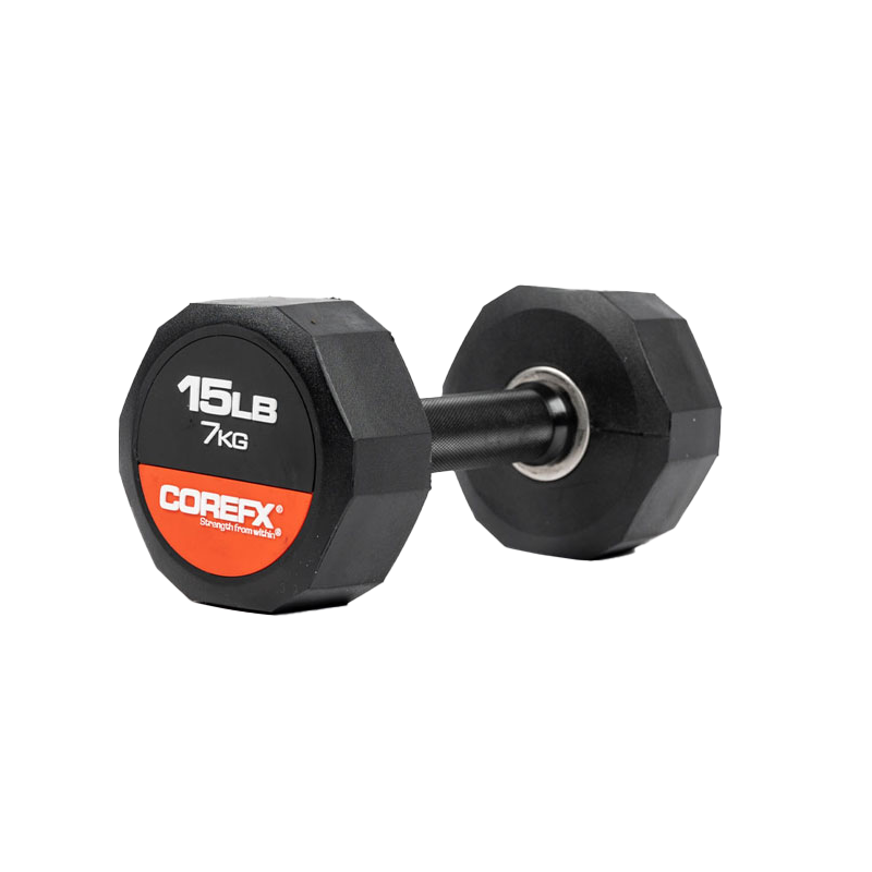 Rubber Dumbbell