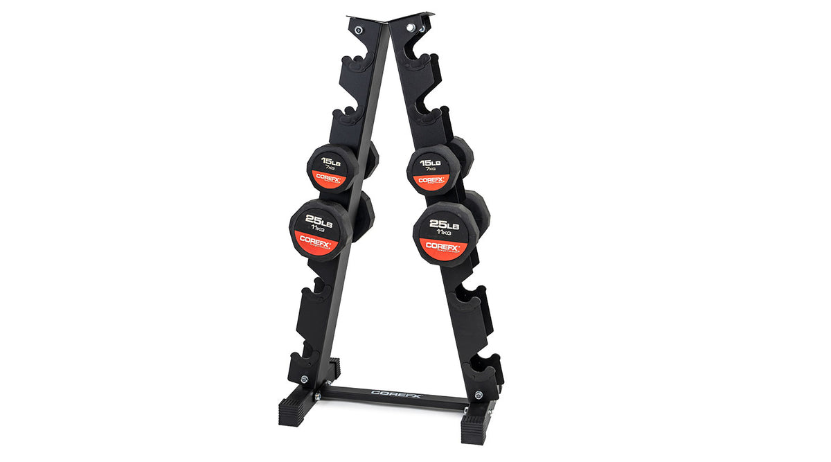 Curlex Rack COREFX A-Frame Dumbbell Rack – Corefx