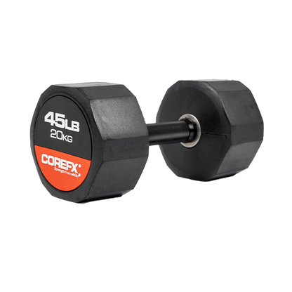 20kg rubber dumbbells deals