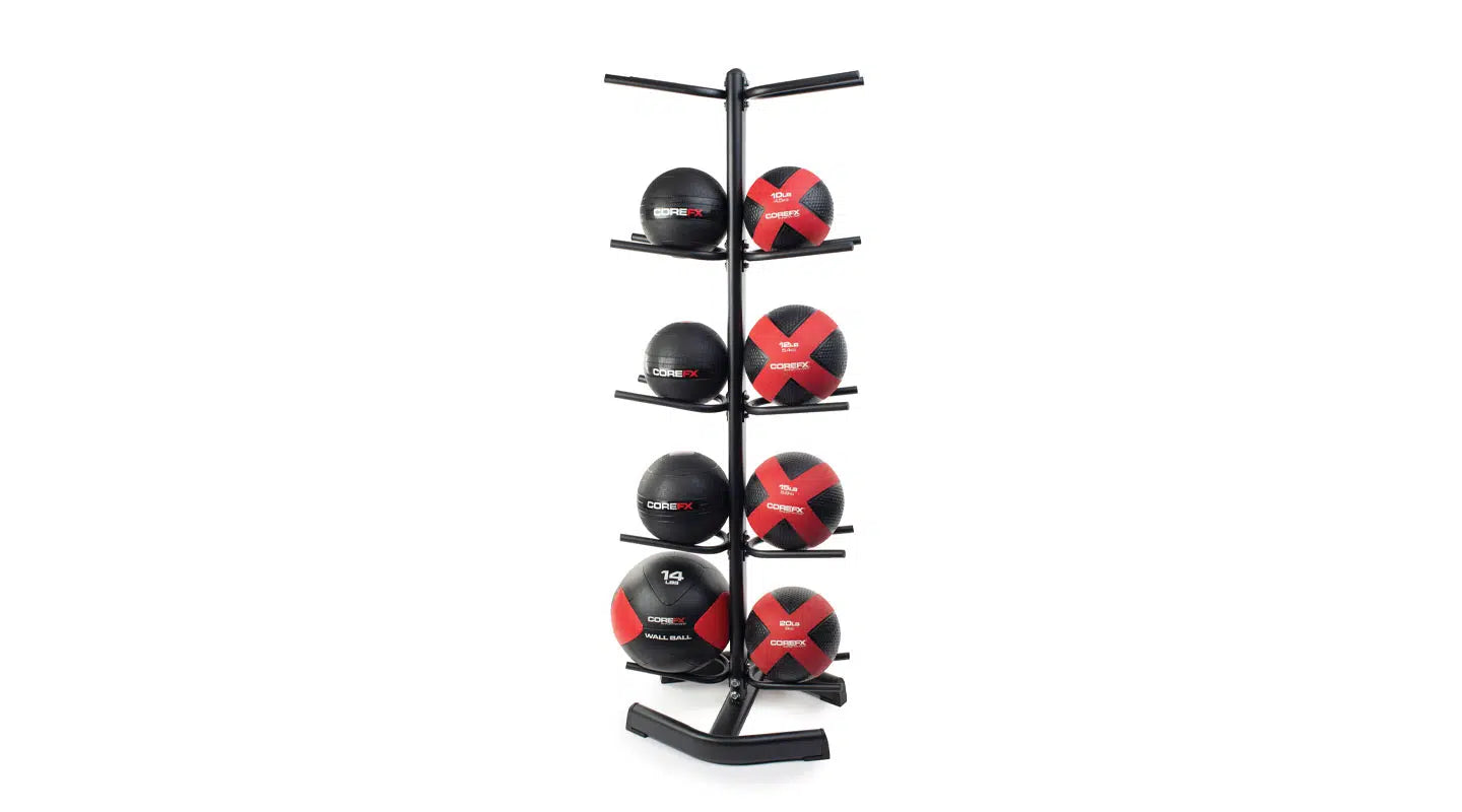 Double-Sided Medicine Ball Rack